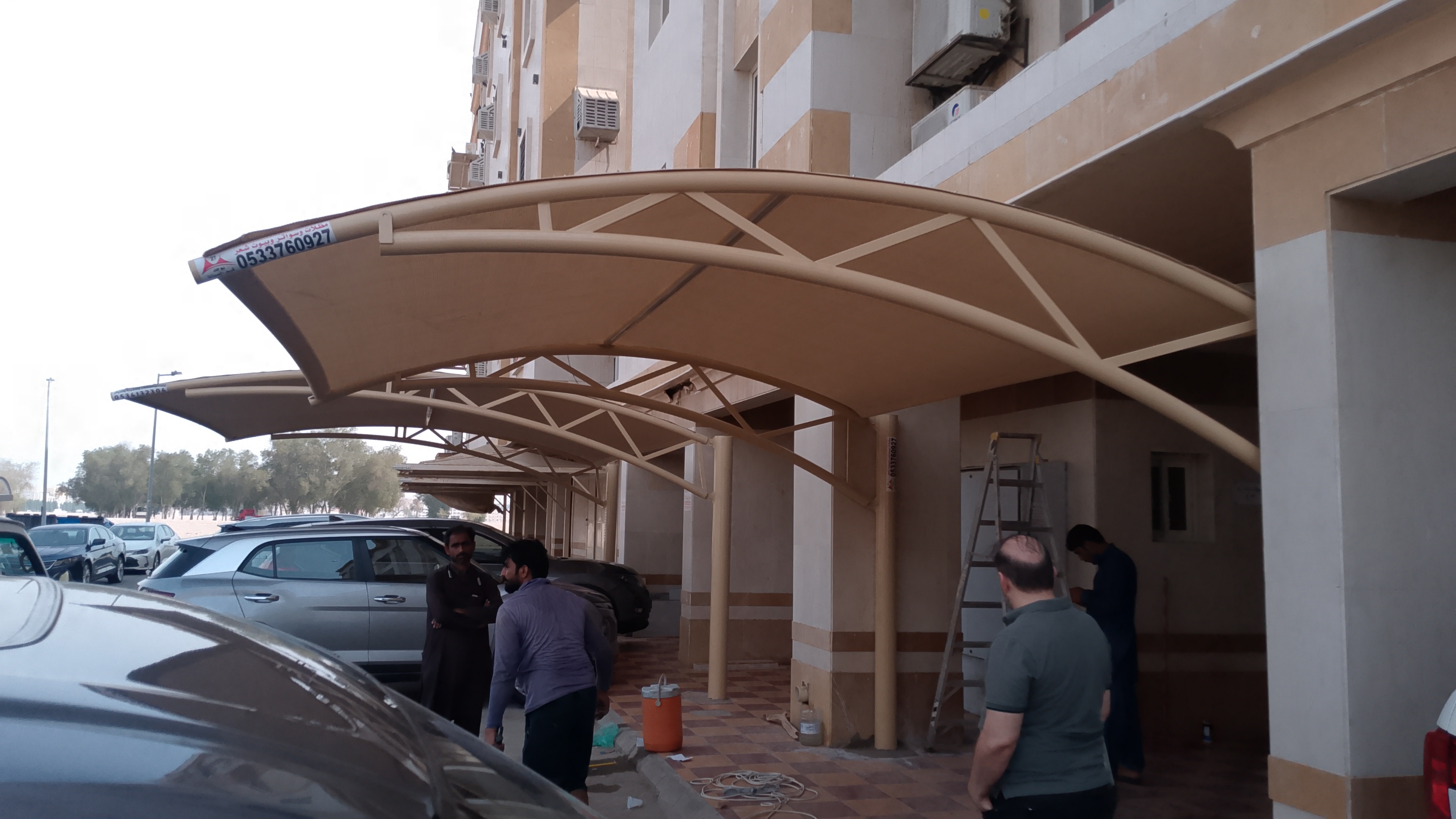 مظلات سيارات وسواتر وبيوت شعر - Image 2