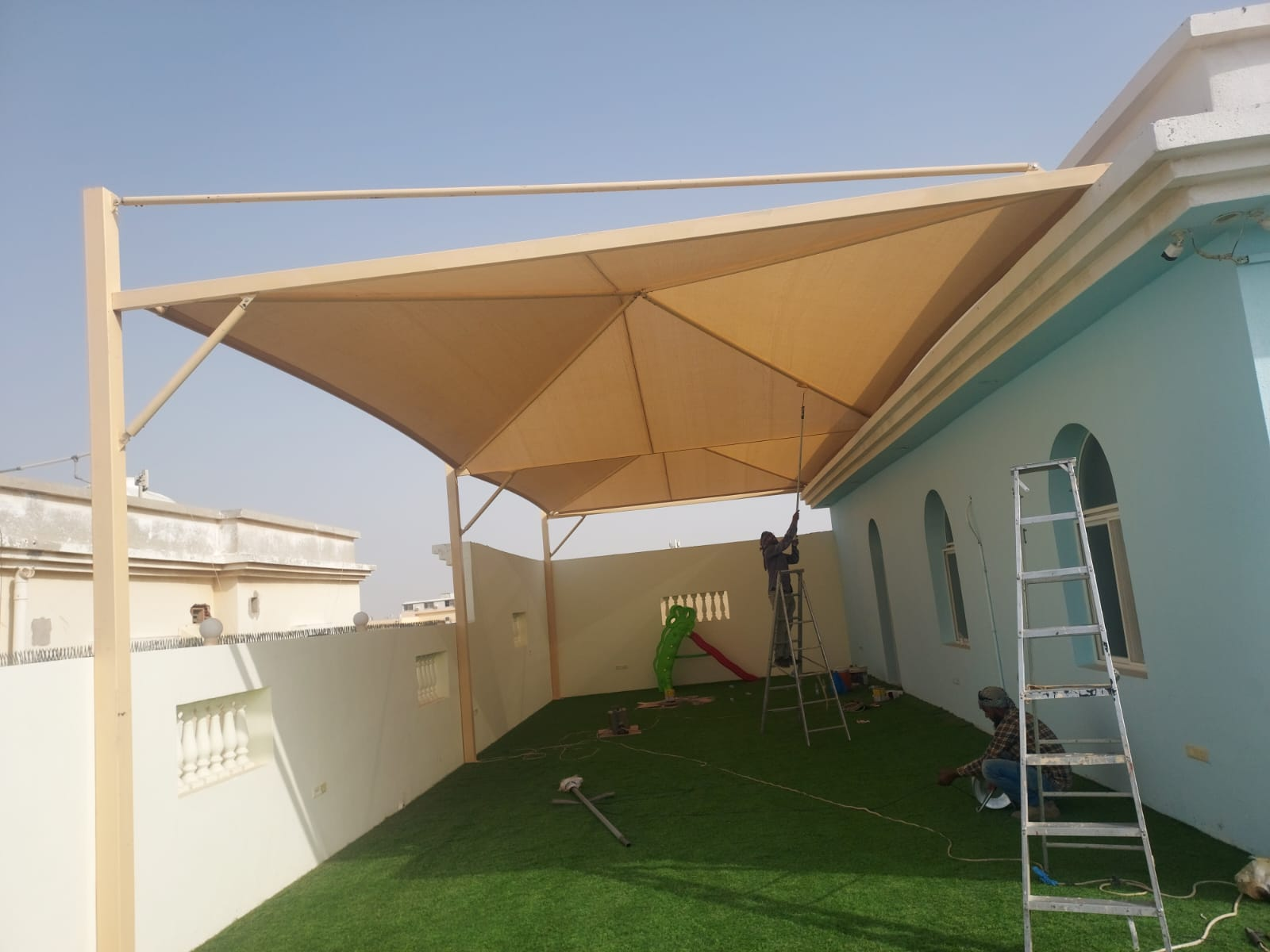 مظلات سيارات وسواتر وبيوت شعر - Image 4