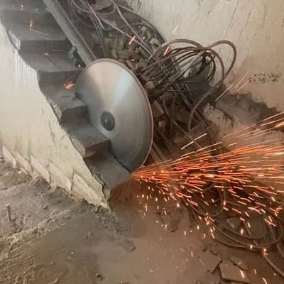 قص خرسانه وفتح الابواب والدرايش وتخريم كور ب - Image 6