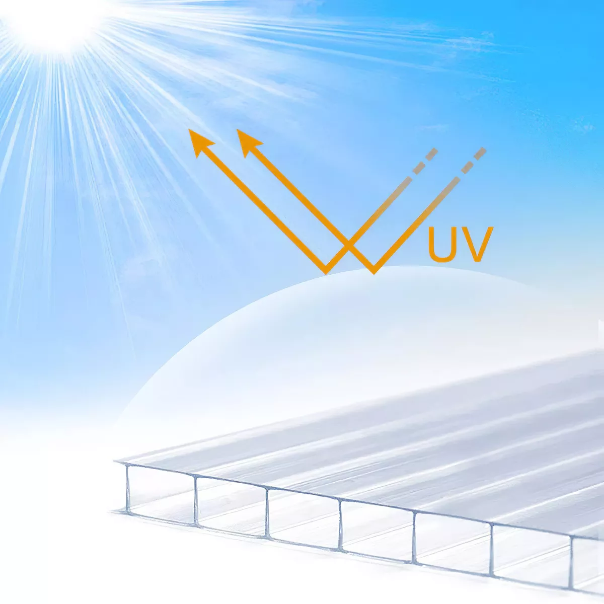 الواح بولي كربونيت مفرغ - Image 5