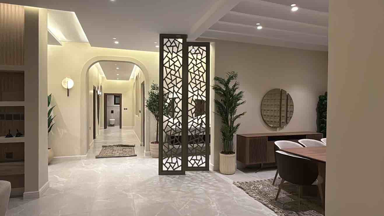 فني ديكورات داخلية بديل الشيبورد بديل الرخام ورق جدران باركيه وترميم فلا
