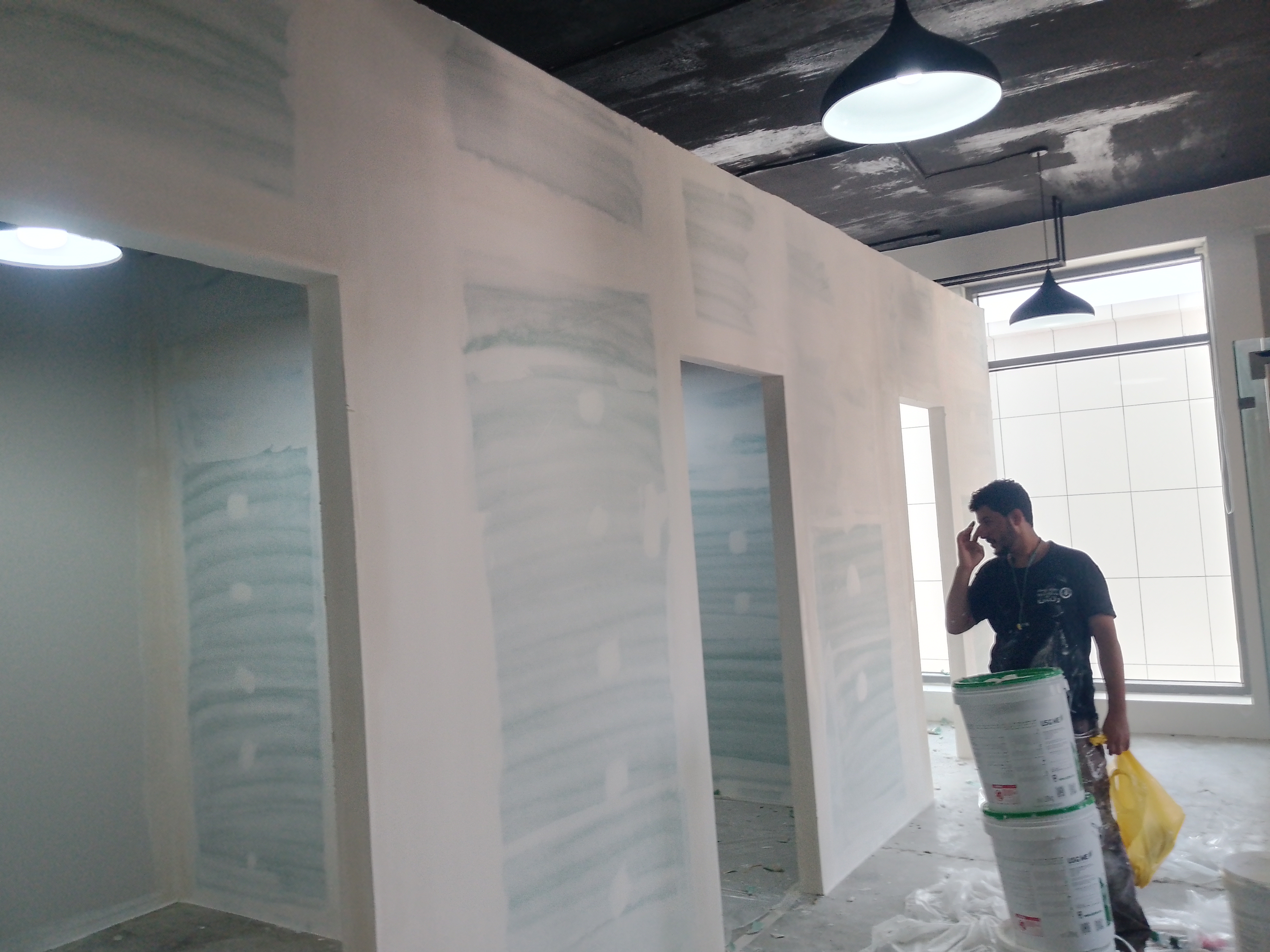 دهان مباني داخلي خارجي