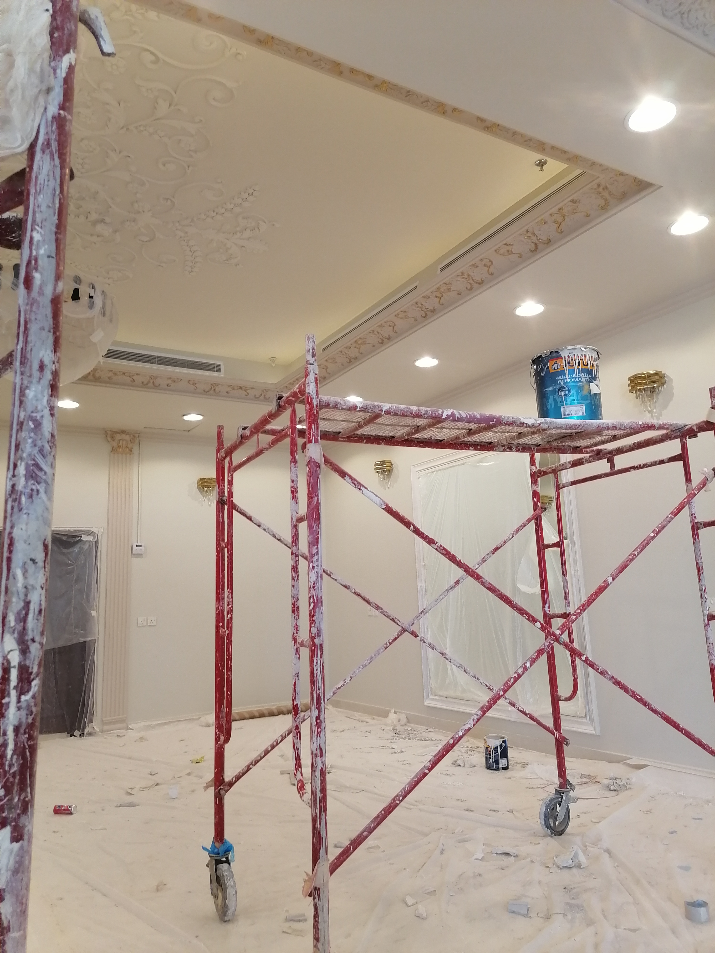 دهان مباني داخلي خارجي وديكورات