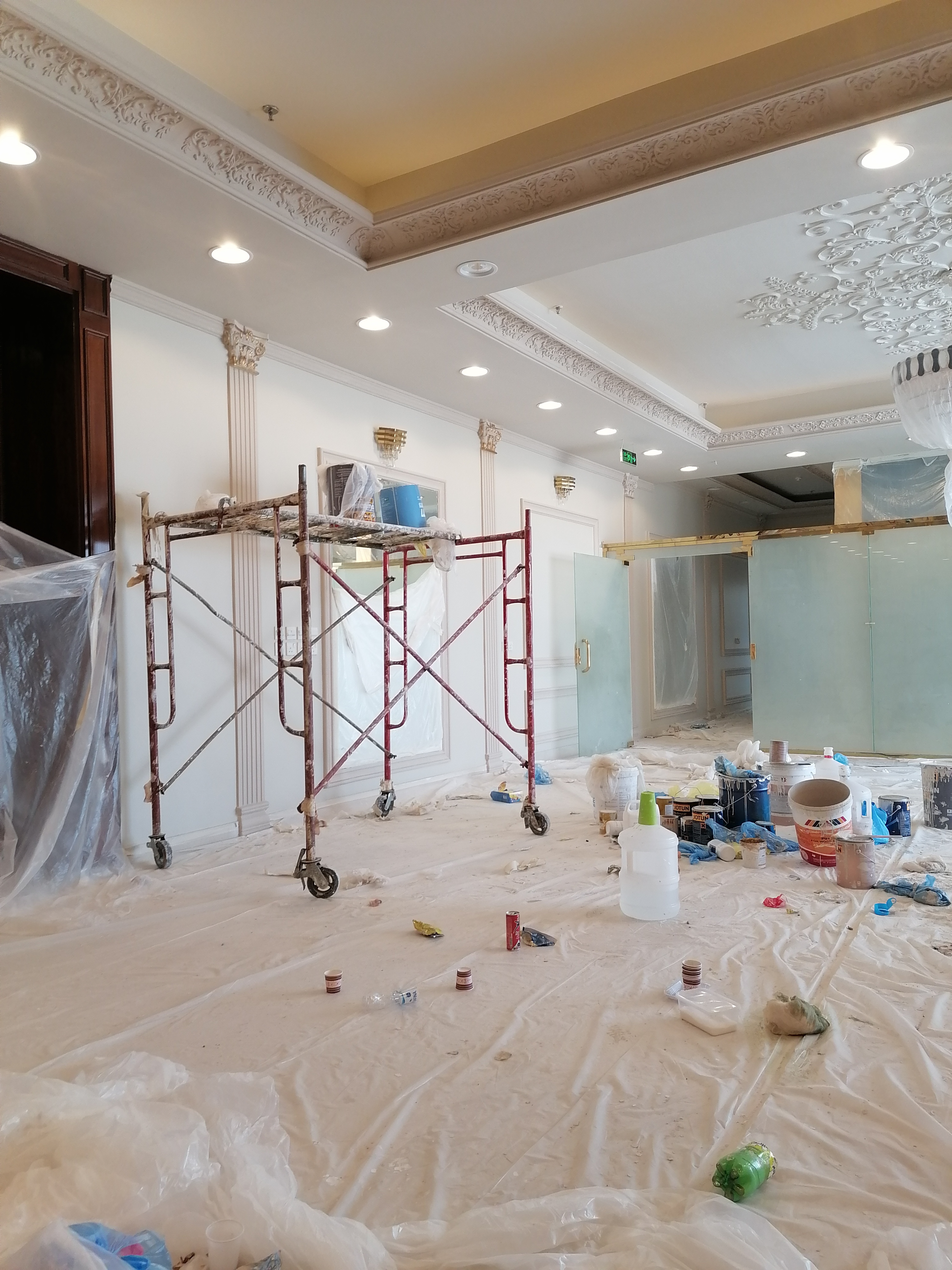 دهان مباني داخلي خارجي وديكورات