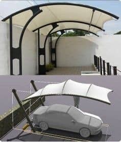 مظلات وسواتر وبيوت شعر وجميع انوع واشكلا المظلات المعلقه - Image 6